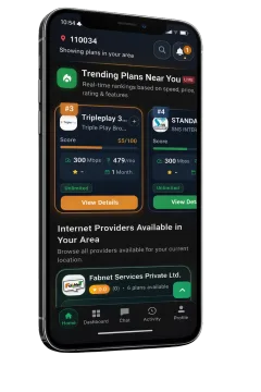 InternetWale mobile application preview